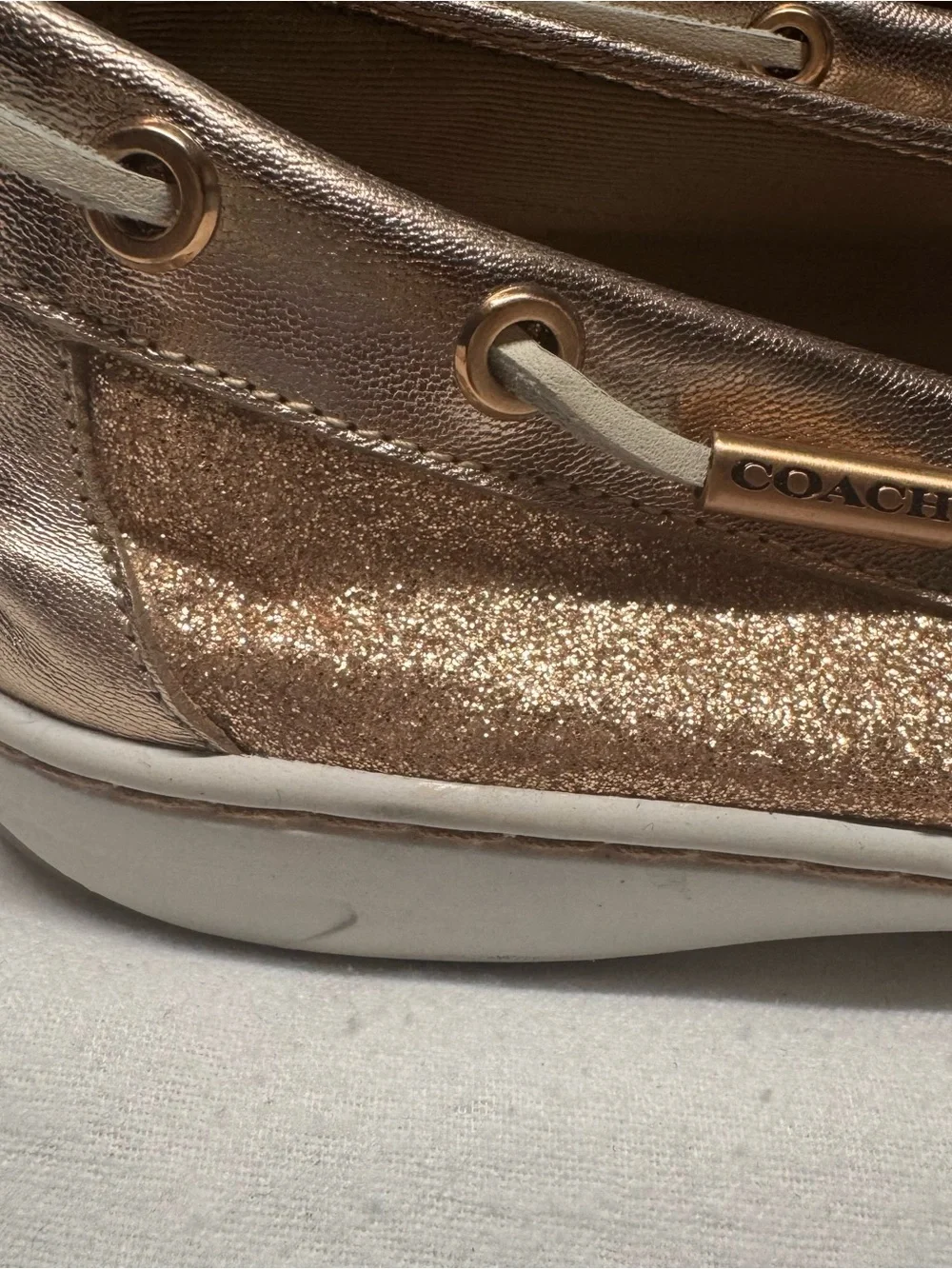 Coach moccasin style